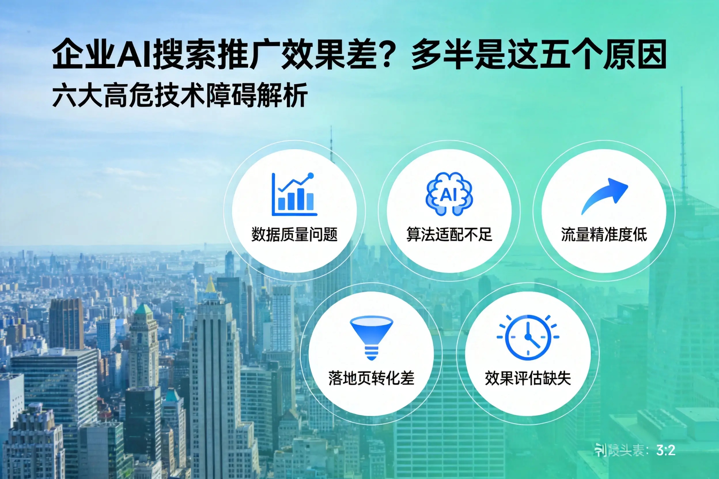 克东企业AI搜索推广效果差?多半是这五个原因